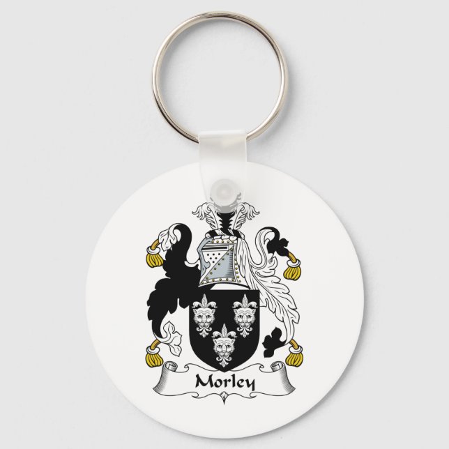 Morley Family Crest Nyckelring (Framsida)