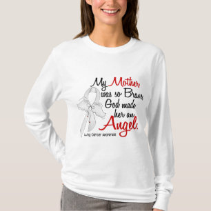Morlungcancer för ängel 2 t shirt
