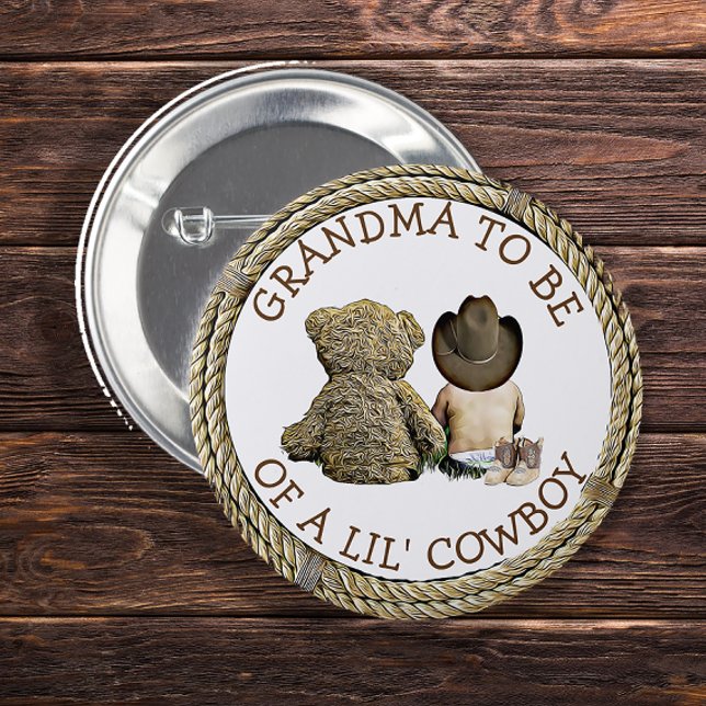 Morma att vara av en Lil Cowboyknapp Knapp (Skapare uppladdad)