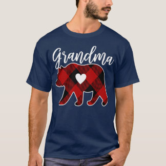 Morma Bear-jul Buffalo Play Red White & B T Shirt