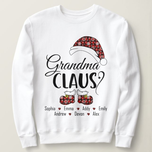 Morma Claus Gift till jul T Shirt (Design framsida)