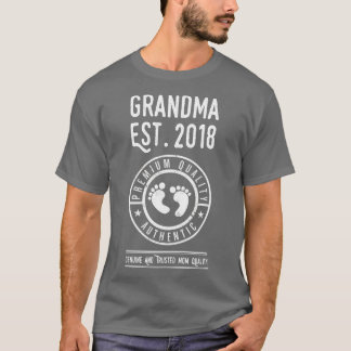 Morma Est 2018: Väntande Nyfödd bebis Gift-etabler T Shirt