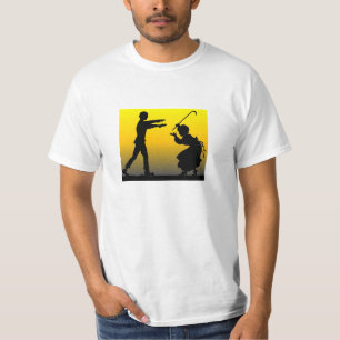 Morma Fights a Zombie T Shirt