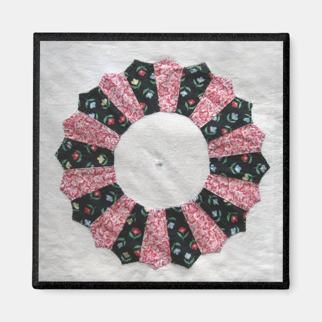 Morma Nellie's Quilt Block #2 Magnet (Framsidan)