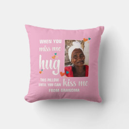 Morma Photo NÄR DU MISSAR MIG HÄR Kudde