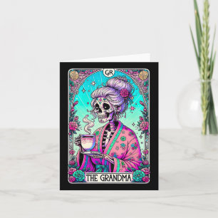 Morma Tarot Card Skeleton Mors dag Witch Kort