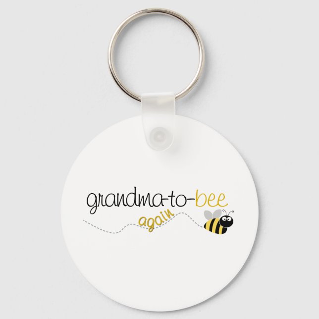Morma till Bee igen T-shirt Nyckelring (Framsida)