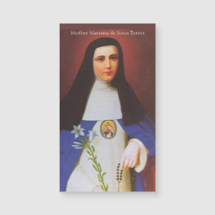 MorMariana de Jesus Torres magnetiskt kort
