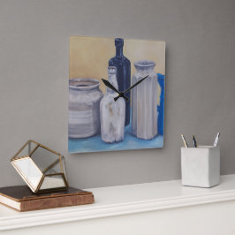 Mormas Burk Fyrkantig Klocka