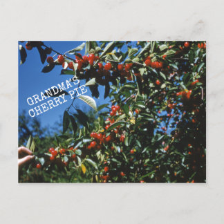 Mormas Cherry Paj Recipe Vykort