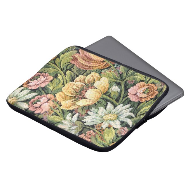 Morma's Couch Mönster 2 Laptop Fodral (Framsida topp)