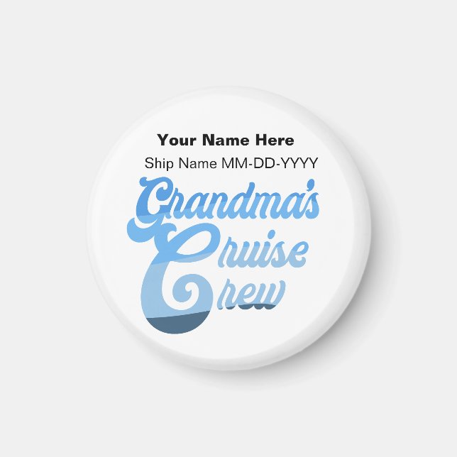 Mormas Cruise Crew Magnet (Framsidan)