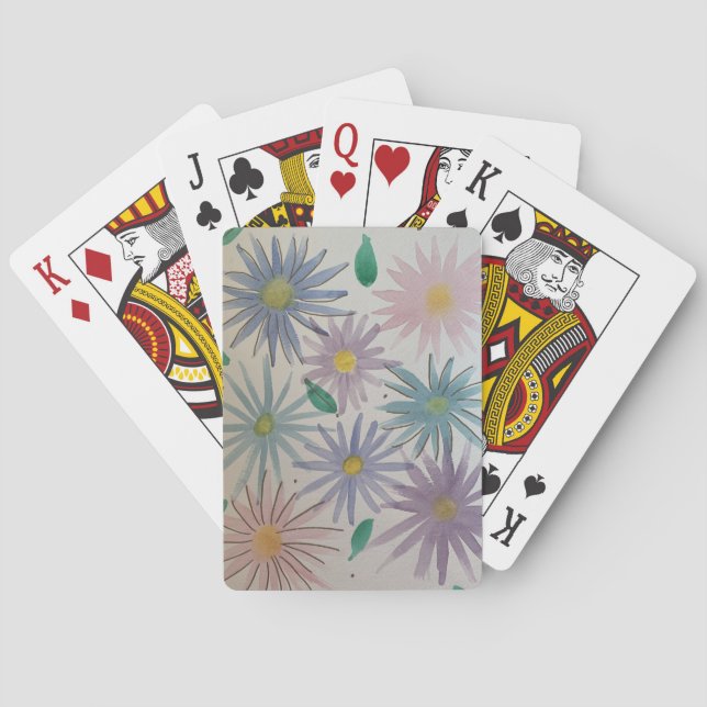 Morma's Flowers Cards Casinokort (Baksidan)