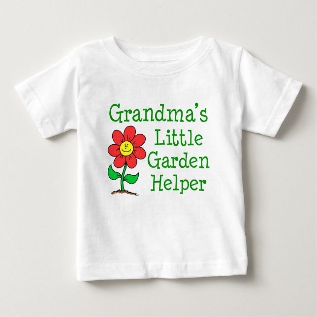 Mormas Garden Helper T-shirt (Framsida)
