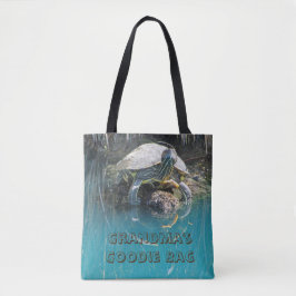 Mormas Goodie Bag Unique Turtle Photo Animal Tygkasse