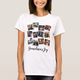 Mormas Joy Photo Ram Collage Modern Trendig T- T Shirt