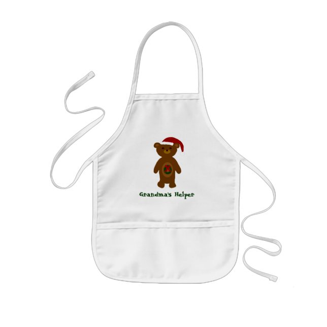 Mormas julpron - Kids' Apron Barnförkläde (Framsidan)