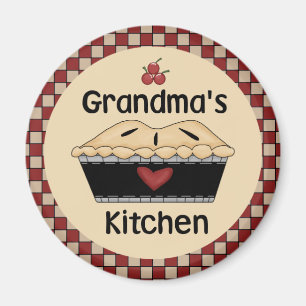 Mormas Kitchen Fridge Magnet