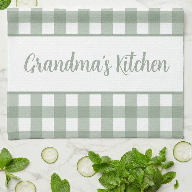 Morma's Kitchen Gingham Play Kökshandduk (Vikta)