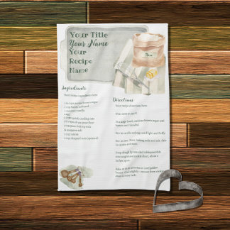 Morma's Kitchen | Koknosrecept för Personlig Kökshandduk