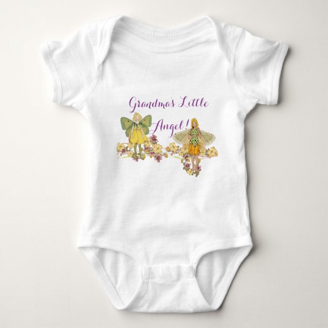 Mormas lilla ängel t-shirt (Framsida)