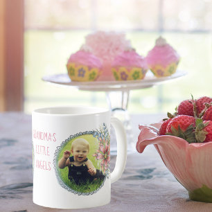 Mormas lilla Änglar Anpassningsbar Fotokaffe Mugg