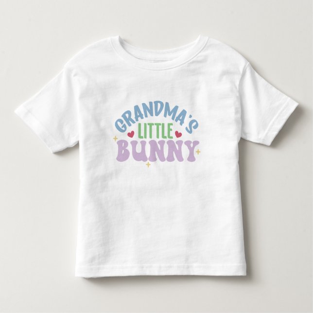 Mormas lilla Bunny T Shirt (Framsida)