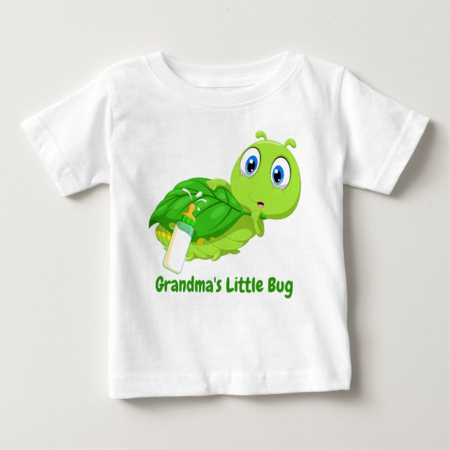Mormas lilla Kryp Baby T-Shirt (Framsida)