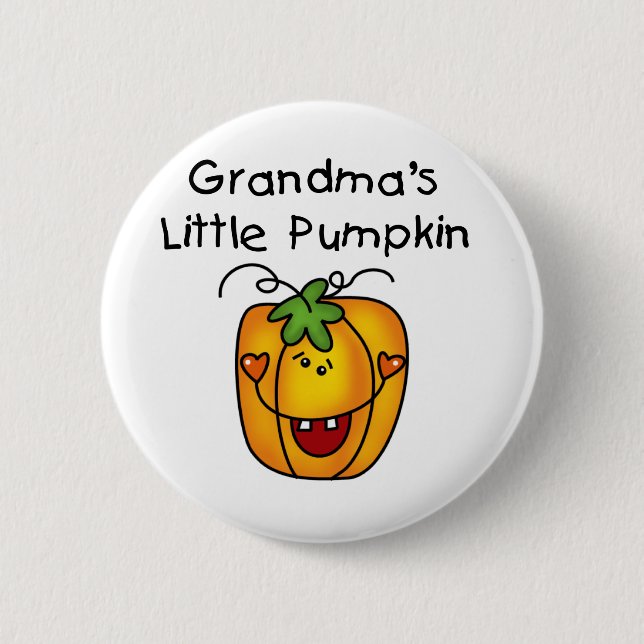 Mormas lilla Pumpkin T-shirts och presenter Knapp (Framsida)