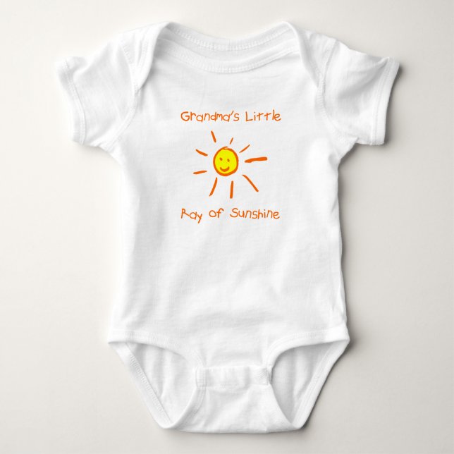 Mormas lilla Ray från Sunshine T-shirt (Framsida)