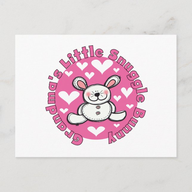 Mormas lilla slungbunny vykort (Framsida)