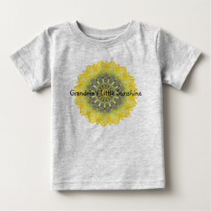 Mormas lilla solsken med solrosdesign t shirt