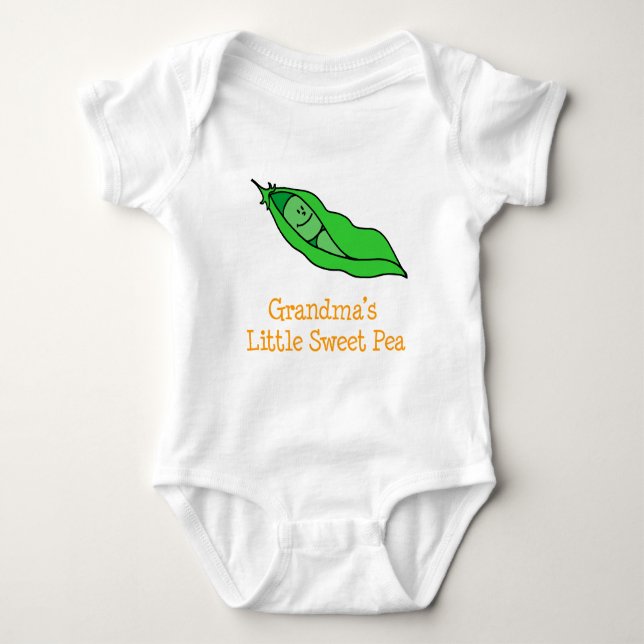 Mormas lilla söta Pea Tee (Framsida)