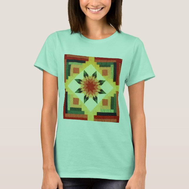Mormas Quilt T-shirt (Framsida)