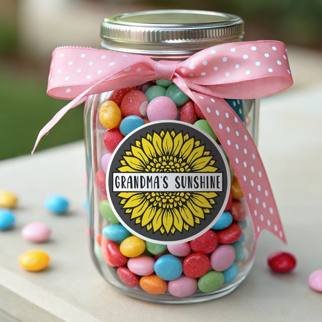 Morma's Sunshine Sunsphere Runt Klistermärke (Skapare uppladdad)