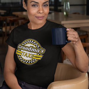 Mormas Taxi Logotyp T Shirt