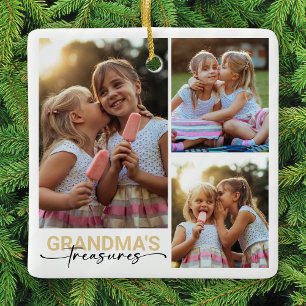 Morma's Treasures Photo Keepsak Julgransprydnad Keramik