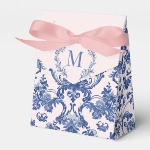 Mormisk Rosa och blå molekylsmonogram Presentaskar