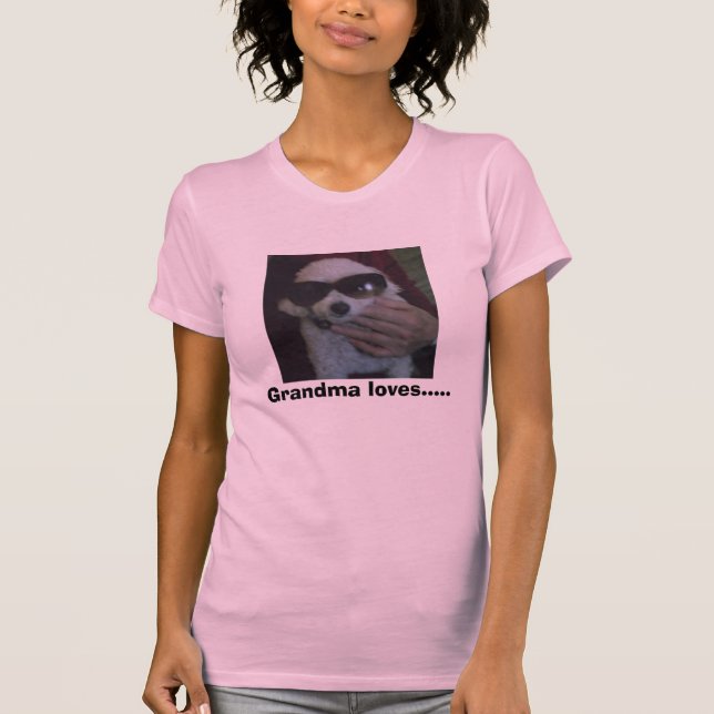 Mormodern älskar ..... t shirt (Framsida)
