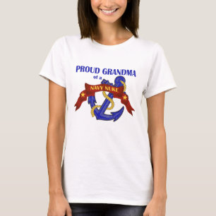 Mormodern av en marin Nuke Tee Shirt