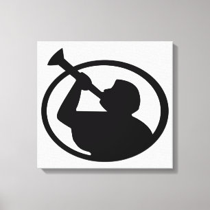 Mormon Angel Mormoni (Mormonismens symbol) Canvastryck