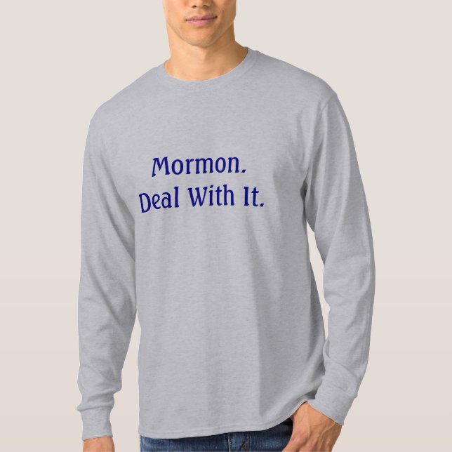 Mormon. Avtal med honom Tee (Framsida)