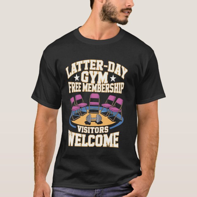 Mormon kristendomen kyrka LDS missionärer T Shirt (Framsida)