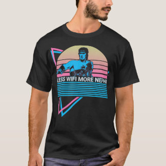 Mormon Lds Missionary Less Wifi More Nephi T Shirt