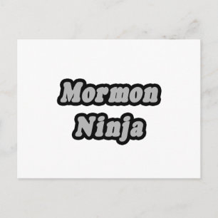 Mormon Ninja Vykort