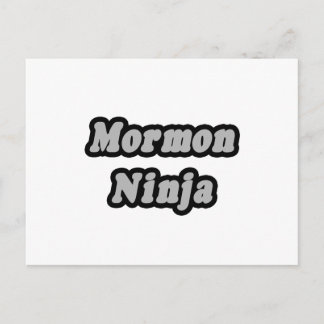 Mormon Ninja Vykort