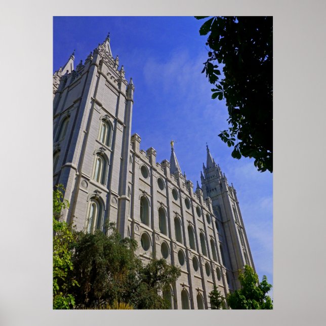 Mormon Temple Poster (Framsidan)
