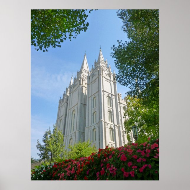 Mormon Temple Poster (Framsidan)