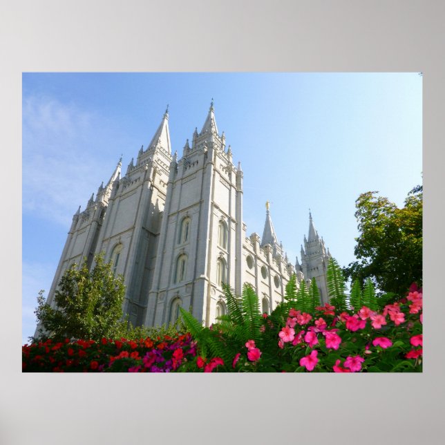 Mormon Temple Poster (Framsidan)