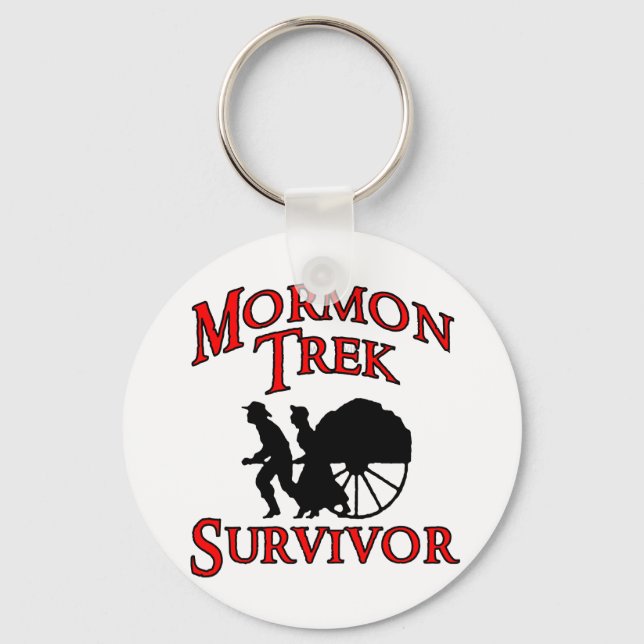 mormon trek-överlevnad nyckelring (Framsida)